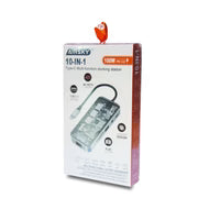 SN AirSky 10-in-1 USB-C Multiport Adapter & Docking Station HC-87