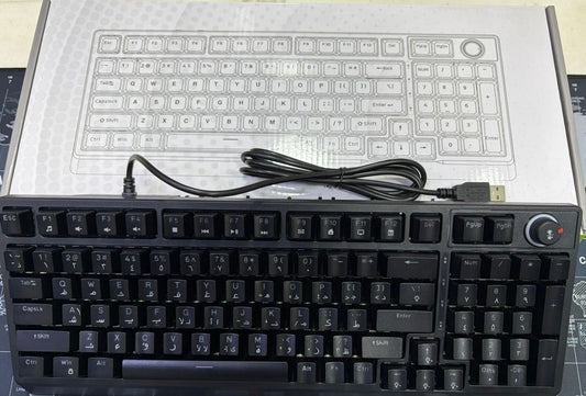 KEYBOARD K98 BLUE SWITCH MIX COLOR