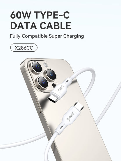 BWOO  USB-C to USB-C Fast Charging Cable 60 W 1M X286CC