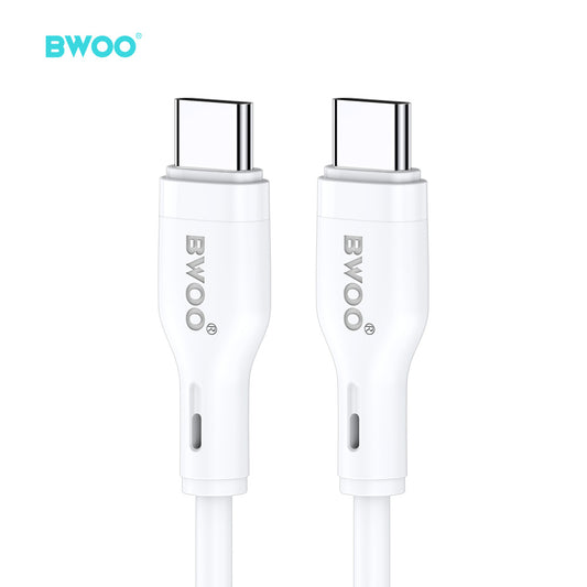 BWOO  USB-C to USB-C Fast Charging Cable 60 W 1M X286CC