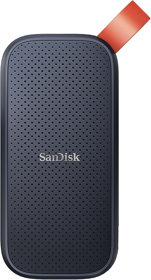 SanDisk 1TB Portable External SSD USB 3.2 Gen 2, USB-C Solid State Drive