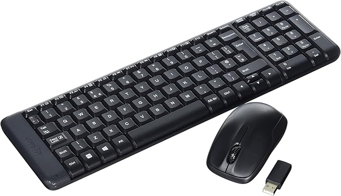 مجموعة ماوس ولوحة مفاتيح Logitech MK220