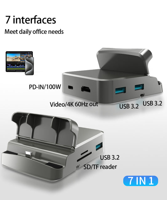 AIRSKY HC-15 8-in-1 USB-C Docking Station & Stand